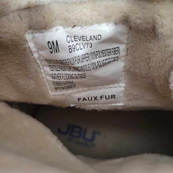 Jambu JBU Cleveland Waterproof Duckboots Faux Fur Lined Size 9M Navy Blue - Picture 11 of 12